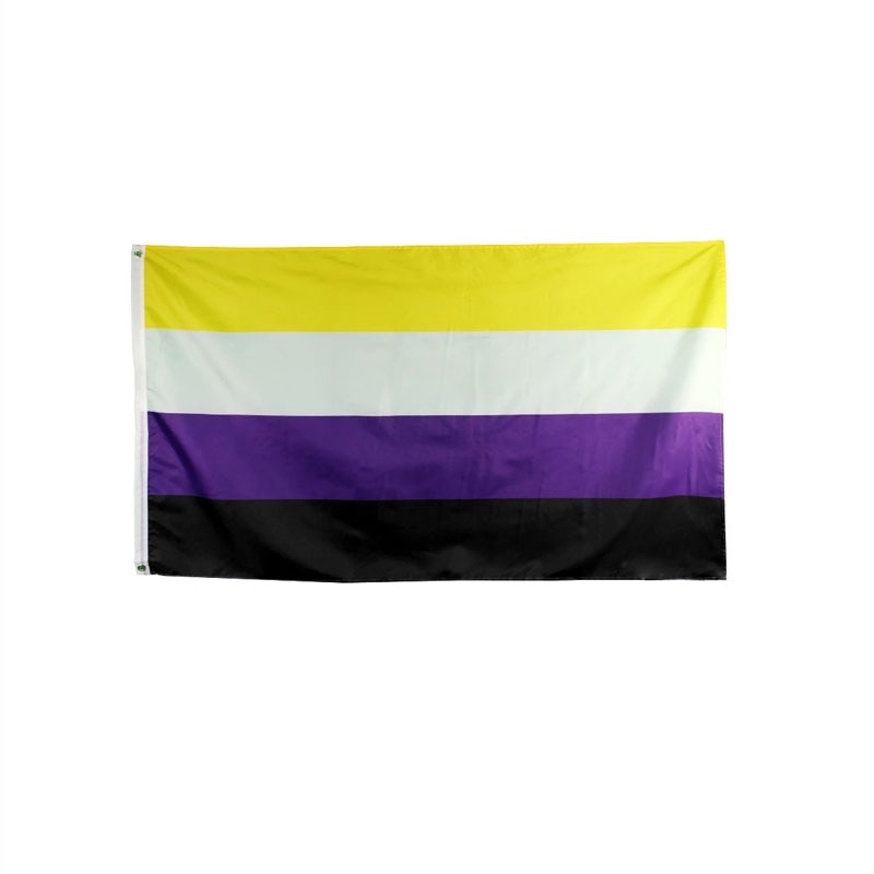 Bandeira Não Binárie Pride-4Evah Young