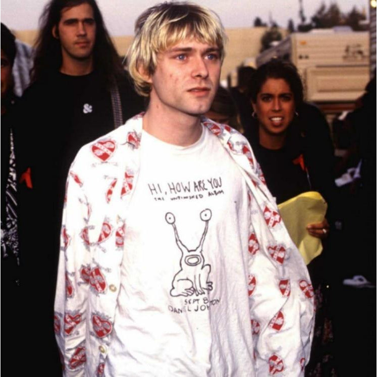 Camiseta Kurt Cobain-4Evah Young