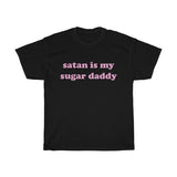 Camiseta Satan Is My Sugar Daddy-4Evah Young
